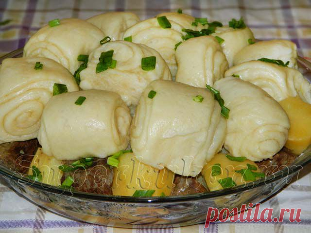 СуперКухен|НЕМЕЦКИЕ ШТРУДЛИ С МЯСОМ И КАРТОШКОЙ