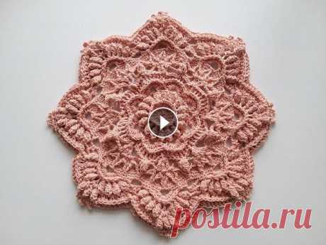 Красивая небольшая САЛФЕТКА из рельефных столбиков. Вязание крючком 2021. Привет Всем! Сегодня я Вам расскажу, как научиться вязать красивую объемную салфетку из рельефных столбиков крючком. Для вязания салфетки (диаметр 24 ...