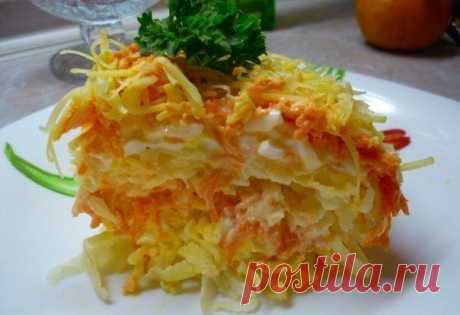 Очень-очень простой, но бесподобно вкусный салат «Французский»