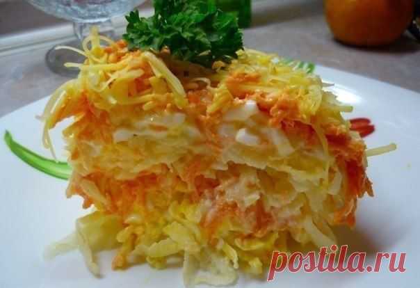 Очень-очень простой, но бесподобно вкусный салат «Французский»