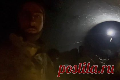 Обращение участников операции «Поток» из трубы к россиянкам попало на видео