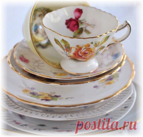 Новое применение старой посуде