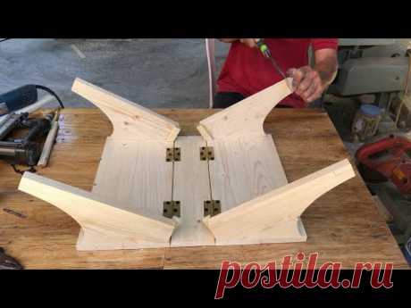 Amazing Woodworking Ideas From Old Wooden Pallets // Creative Ideas With Outdoor Versatile Tables!