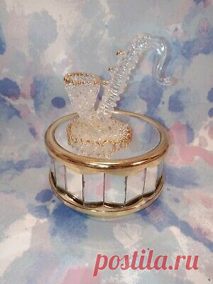 Music Box Vintage Spun Glass Saxophone Rotating Mirrored Base Gold Accent feelin  | eBay You should not rely solely on this content, and Tools+to+Toys has no liability for inaccuracies. Always read labels and directions before using a product. We are here to help!  CLAIM PROCESS.