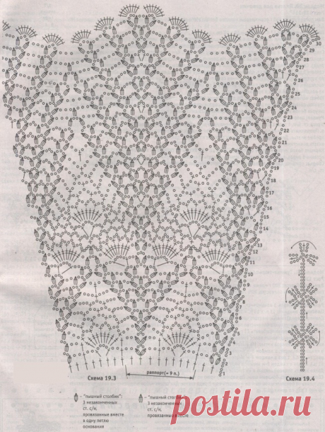 Вязаное платье для девочки