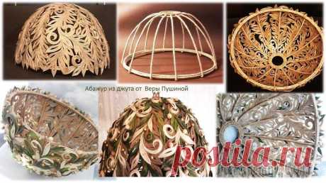 Филигранные чудеса из джута от Веры Пушиной