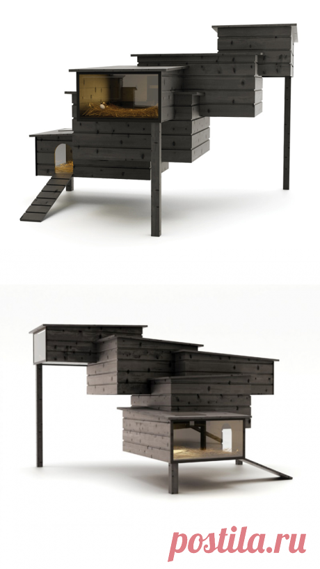 Breed Retreat Luxury Hen House - The Green Head