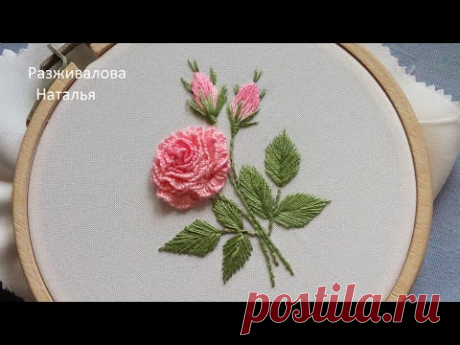 МК. Роза. Бутоны. Новые способы. Часть 1. Роза. Rose. Buds. New ways. Part 1. Rose. Step by step.