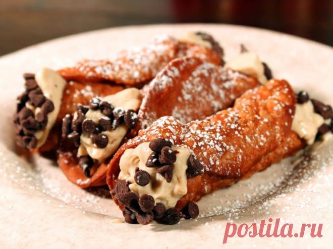 Рецепт классических канноли пошагово с фото | Кулинарные рецепты вкусных и полезных блюд Rerecept