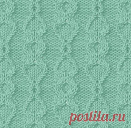 Нежные рельефы спицами — DIYIdeas