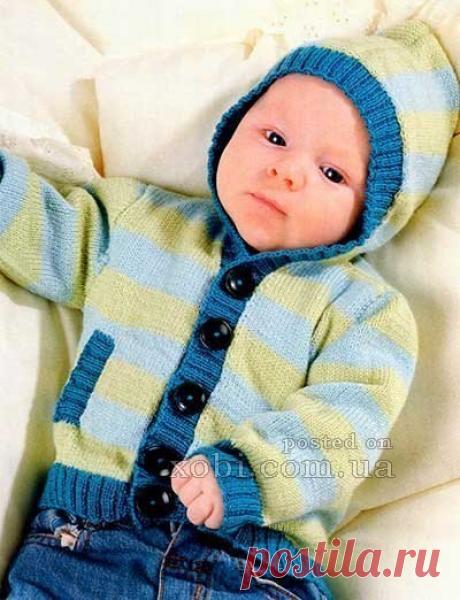 Жакет с капюшоном 


Вязаный спицами полосатый жакет с капюшоном.
 
Показать полностью…