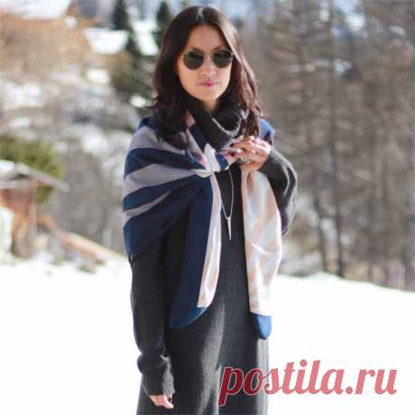 12 простых способов красиво завязать платок на шее