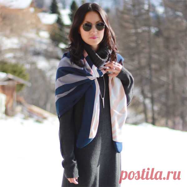 12 простых способов красиво завязать платок на шее