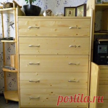 Комод, который не отличить от магазинного! Своими руками