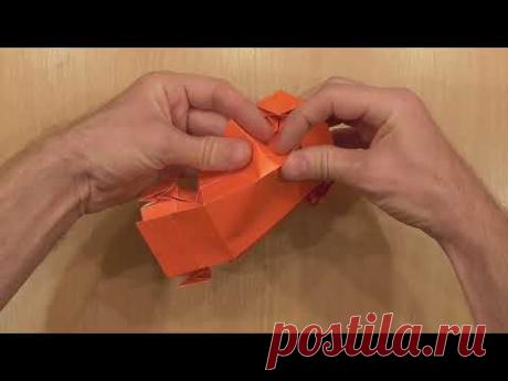 Машина хаммер оригами (ORIGAMI SONG), Hummer origami machine