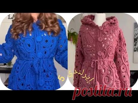 #كروشيه_ايرلندي crochet Irish lace motif