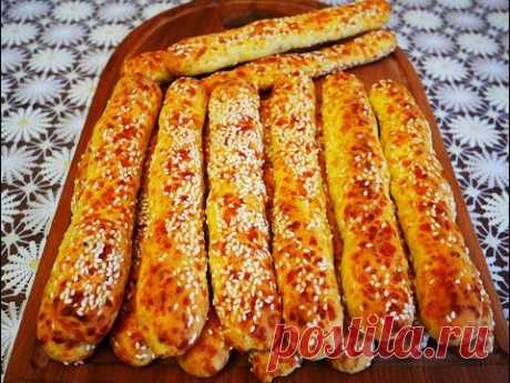 ХЛЕБНЫЕ палочки с СЫРОМ и АРОМАТНЫМИ травами ПАЛОЧКИ к чаю к кофе на перерыв Выпечка рецепты