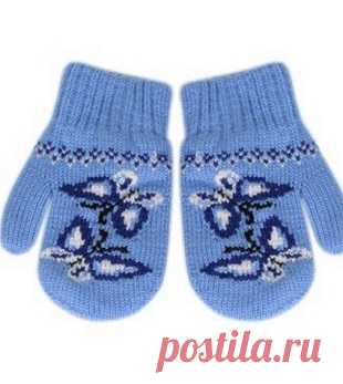 Схемы вязания варежек
