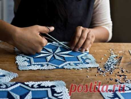 Невероятные картины из скрученной бумаги