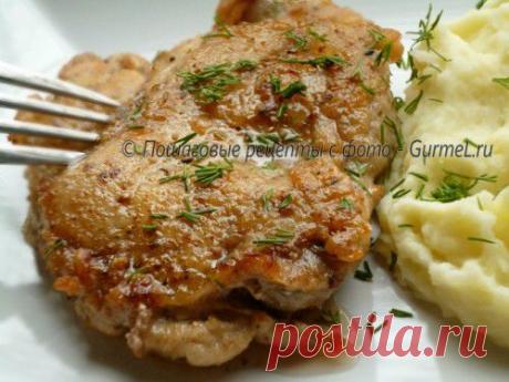 Отбивные из куриных окорочков. Рецепт с фото. Пошаговые фотографии. GurmeL