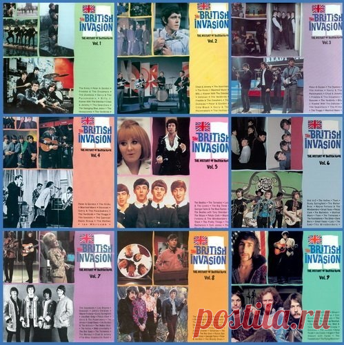 The British Invasion - History Of British Rock Vol. 1-9 (complete) (2021) Mp3 Исполнитель: Various ArtistНазвание: The British Invasion - History Of British Rock Vol. 1-9 (complete)Дата релиза: 2021Страна: BritanniaЖанр: RockКоличество композиций: 180Формат|Качество: MP3 | 320 kbpsПродолжительность: 08:23:11Размер: 1.16 Gb (+3%) TrackList:Vol. 101. Kinks - You Really Got Me