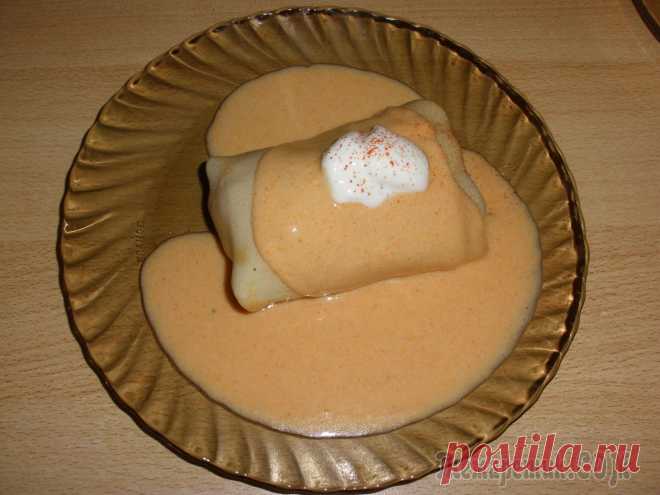 Венгрские блинчики с мясом ( Hortobágyi húsos palacsinta)
