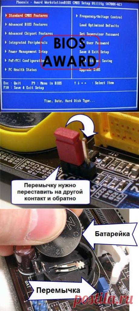 Как войти в БИОС на компьютерах и ноутбуках +видео.