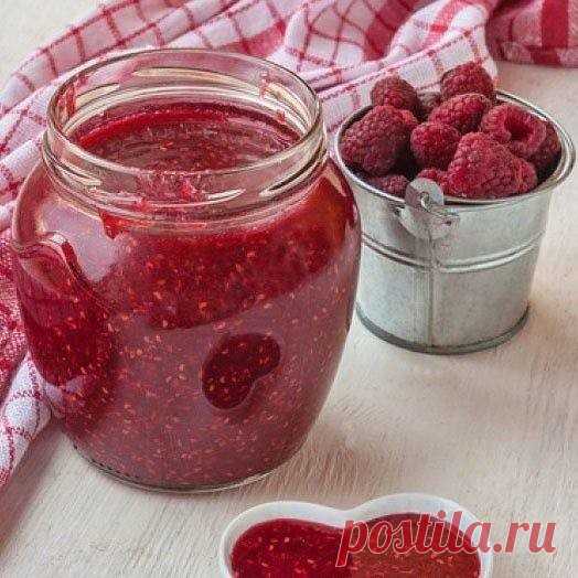 Малина на зиму без варки