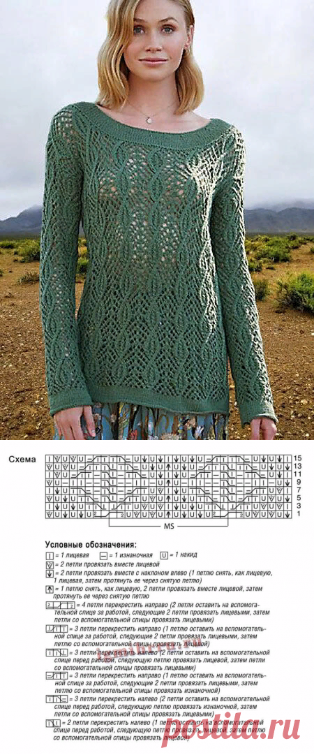 Ажурные летние пуловеры и кофточки | Волшебные спицы | Яндекс Дзен