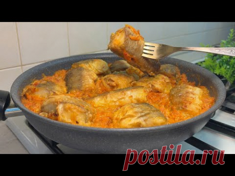 Готовлю рыбу по этому рецепту уже много лет! Секрет в подливе! Хек, минтай.