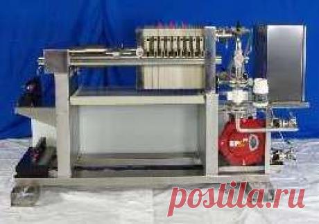 Лабораторный фильтр-пресс. Тестовая фильтрация на камерно-мембранном фильтр-прессе