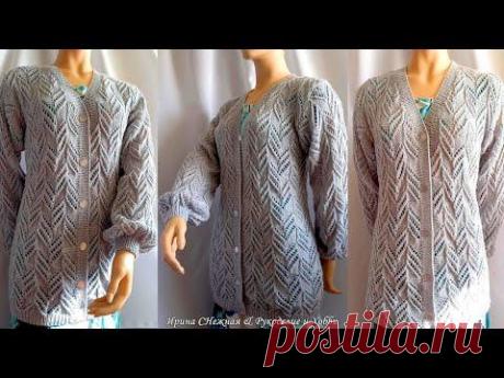 Вяжем вместе кардиган ЖАСМИН из шестиугольника. Попетельный мастер класс.