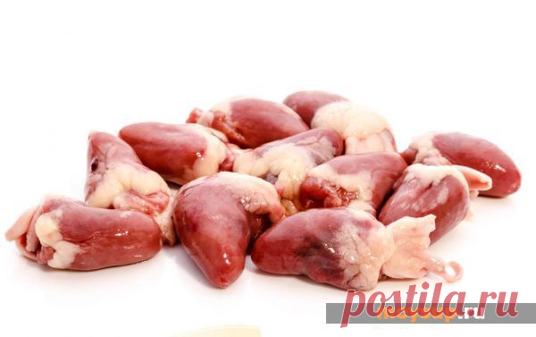 Как приготовить салат с куриными сердечками
