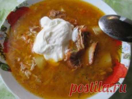 Мастава (суп мясной рисовый)