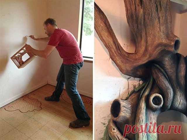 Отец перестраивал комнату дочки 18 месяцев. Результат - отличный!