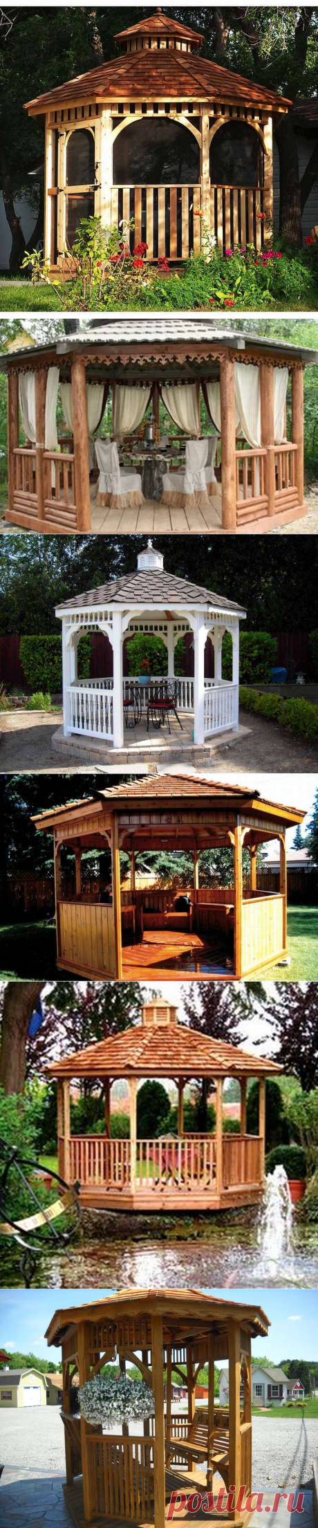 Беседки из дерева своими руками 300 фото, чертежи, схемы