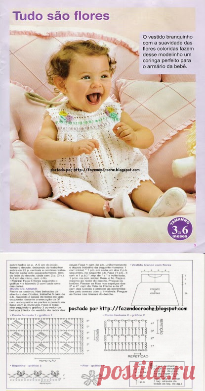 Платье для малышки - 11 Июля 2012 - Блог - Вязаные вещи на заказ