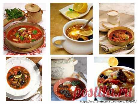 Рецепты отменных мясных солянок