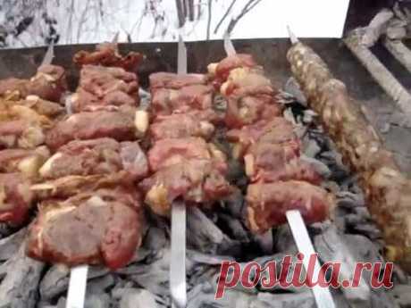 супер сочный шашлык из говядины, достойный ответ мраморному мясу