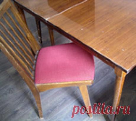 Переделка стола и шести стульев