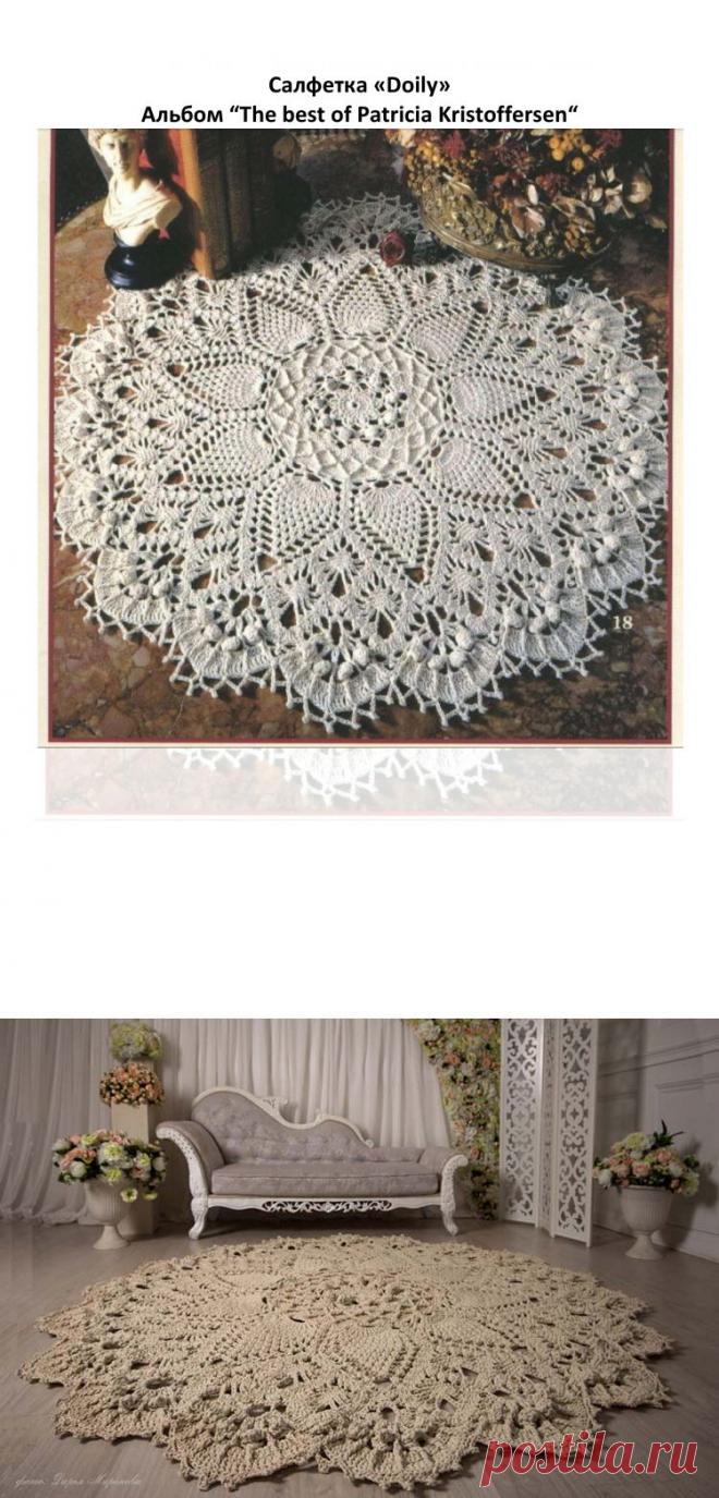 «Ковер ГРАНД или Салфетка Doily от Patricia Kristoffersen» - 15 Августа 2015 - Рукоделие своими руками - "Магия Творчества"-информационный портал.