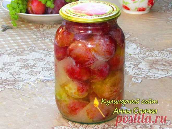Рецепт слив на зиму