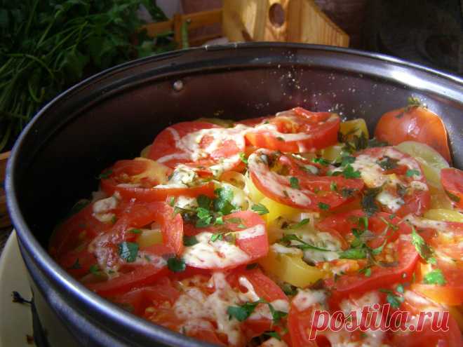 Слоеный «пирог» из осенних овощей и мяса