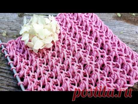 Knitting pattern ❤ Узор спицами 👌 strickmuster tricot 🍑 how to knit tricô 🤷 örgü deseni बुनना