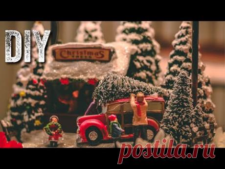 🎄НОВОГОДНИЕ ПОДЕЛКИ СВОИМИ РУКАМИ. НОВОГОДНЯЯ КОМПОЗИЦИЯ. Новогодний декор своими руками 2022. DIY