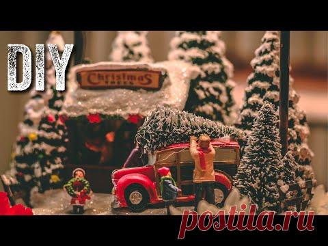 🎄НОВОГОДНИЕ ПОДЕЛКИ СВОИМИ РУКАМИ. НОВОГОДНЯЯ КОМПОЗИЦИЯ. Новогодний декор своими руками 2022. DIY