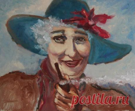 Сотрудница радиокомитета постоянно переживала драмы из-за своих любовных отношений с сослуживцем, которого звали Симой: то она рыдала из-за очередной ссоры, то он ее бросал, то она делала от него аборт. Раневская называла ее «жертва ХераСимы».