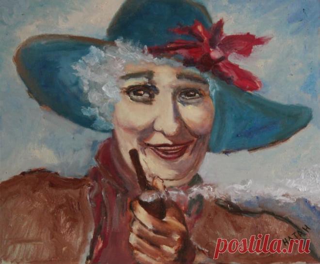 Сотрудница радиокомитета постоянно переживала драмы из-за своих любовных отношений с сослуживцем, которого звали Симой: то она рыдала из-за очередной ссоры, то он ее бросал, то она делала от него аборт. Раневская называла ее «жертва ХераСимы».