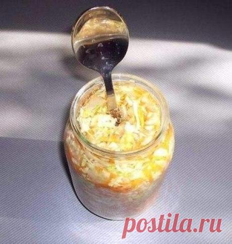 КВАШЕНАЯ КАПУСТКА ЗА СУТКИ