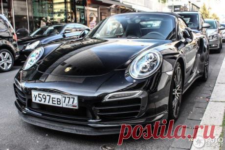 Porsche 911 Turbo S Cabriolet (991). / Только машины